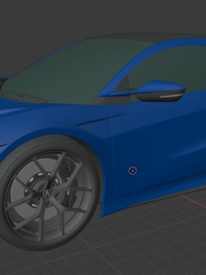 Acura NSX MK2 2016 – 3D Baskı STL Model