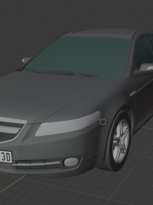 Acura TLX Concept 2014 3D Baskı STL Modeli