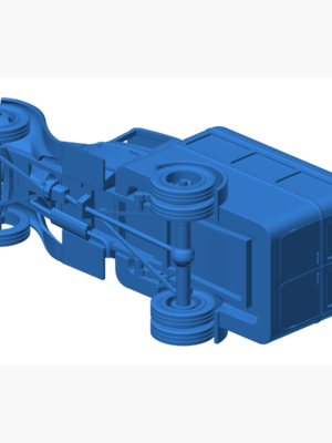 GAZ-AA Sovyet Otobüsü 3D Baskı STL