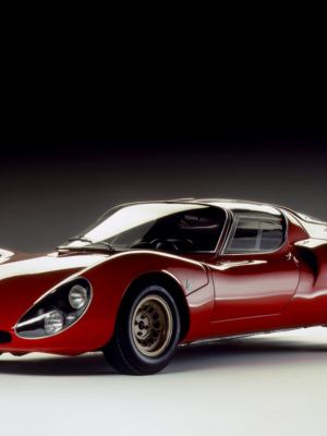 Alfa Romeo 33 Stradale 1967 3D Baskı Araç Modeli STL