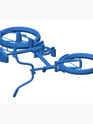 Kama Motosiklet 3D Baskı Modeli STL