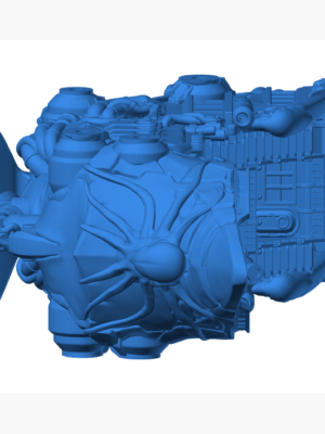 Kraken Fırkateyn Minyatür Gemi 3D Baskı STL