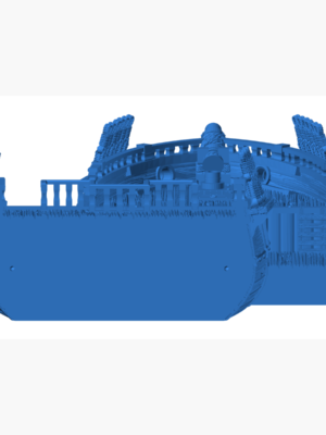 Brig Yelkenli Gemi Seti 3D Baskı STL