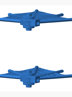 Skies of Sordane Gemi Arka Kanatçıkları 3D Baskı STL