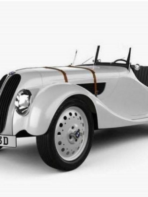 BMW 328 Roadster 1936 3D Baskı STL