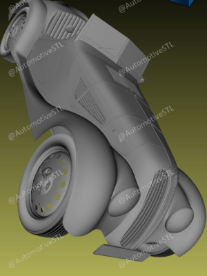 BMW 328 Roadster 1936 3D Baskı STL Modeli