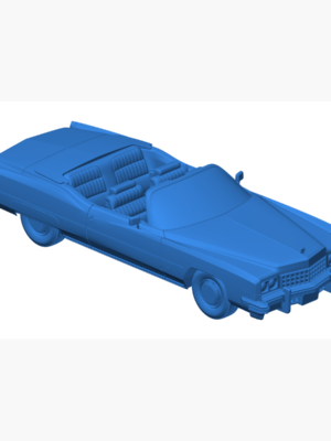 1973 Cadillac Eldorado 3D Baskı STL Modeli