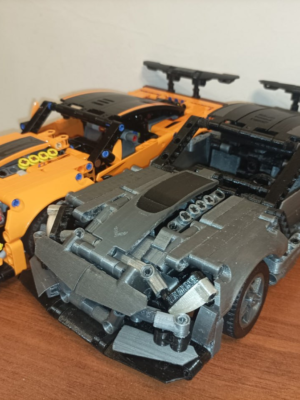 Chevrolet Corvette ZR1 LEGO Technic 42093 MOD 3D Baskı STL