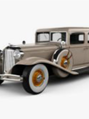 1931 Chrysler Imperial Close Coupled Sedan 3D Baskı STL