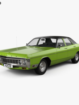 Dodge Polara Mk4 Custom Hardtop Coupe 1970 3D Baskı STL