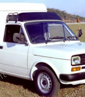 Fiat Fiorino Panelvan 1988 3D Baskı STL