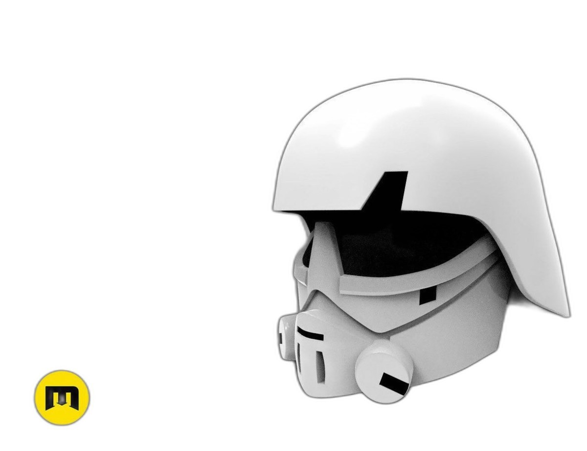 Imperial Cadet Kask 3D Baskı Modeli