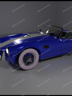 Ford Shelby Cobra 3D Baskı Modeli STL/OBJ
