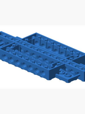 Ford Mustang LEGO Uyumlu Yapı Bloğu 3D Baskı STL Seti
