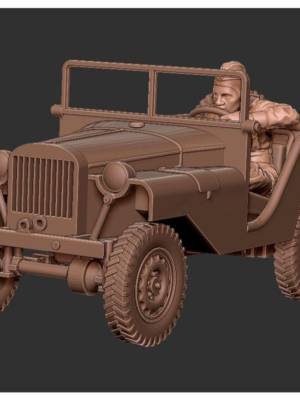 GAZ-67 Sovyet Askeri Jeep