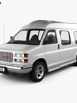 GMC Savana Cargo Van 1997 3D Baskı STL Modeli