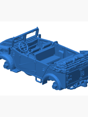 Horch 108 Type 40 Ağır Arazi Aracı 3D Baskı STL