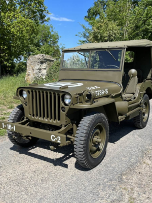 Jeep Willys 1944 3D Baskı Miniatür STL