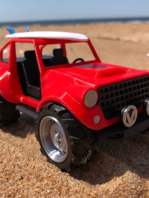 Jeep Beach Cruiser 3D Baskı Modeli STL