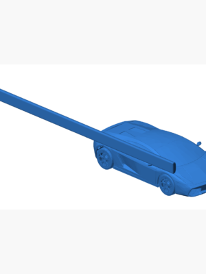 Lamborghini Gallardo 2003 3D Baskı STL Araba Modeli