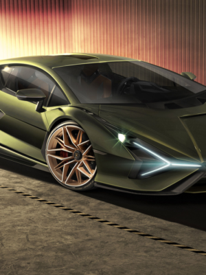 Lamborghini Sian 2020 3D Baskı Araba Modeli STL