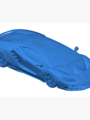 Lamborghini Centenario 3D Baskı Modeli STL