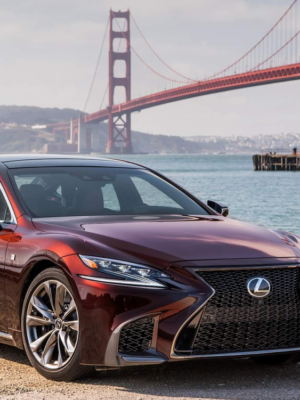 Lexus LS 2018 3D Baskı STL Modeli