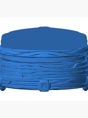 Kürek Teknesi (Rowboat) 3D Baskı STL — 3 Parça