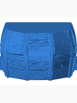 Modüler Buharlı Gemi Arka Gövde 3D Baskı STL