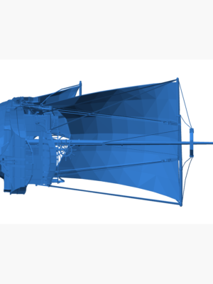 Hızlı Yelkenli Tekne 3D Baskı Modeli STL