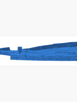 Fırkateyn İç Mekan Güverte Seti 3D Baskı STL