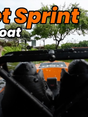 M-Jet Sprint RC Tekne Kalın Gövde Modu 3D Baskı STL
