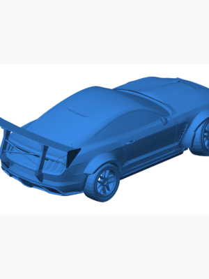 Ford Mustang Shelby GT350 3D Baskı Modeli STL