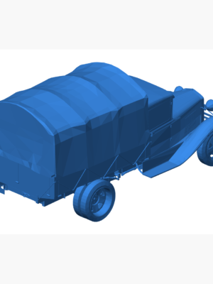 GAZ-AA Sovyet Kamyoneti 3D Baskı Modeli