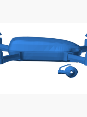 Kameralı Drone Low-Poly 3D Baskı STL