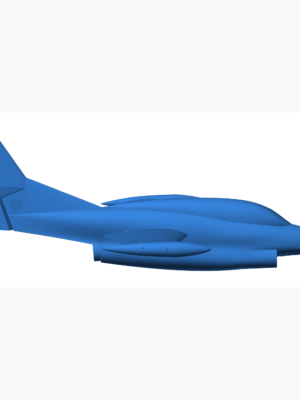 T-2A Buckeye Jet Eğitim Uçağı 1:10 Ölçek 3D Baskı STL