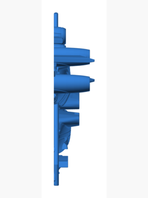 JP-01 İş Jeti 3D Baskı Modeli STL