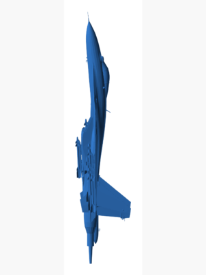 KA-37 Savaş Uçağı 3D Baskı STL Modeli