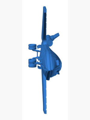 Black Jet X Savaş Jeti 3D Baskı STL Modeli