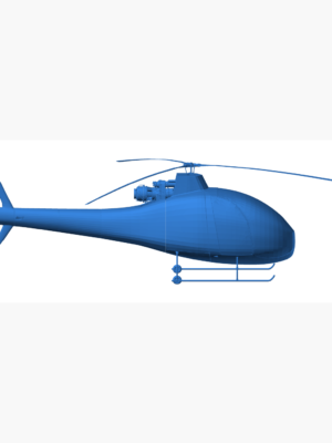 Helineo HAD1-T Helikopter 3D Baskı Modeli STL