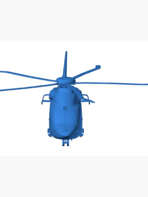 Airbus H160 Helikopter 3D Baskı Modeli STL