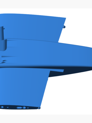 KAC500S RC Uçak – İç Kanat Bölümü 3D Baskı STL (4 Parça)