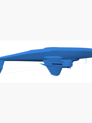 Latécoère 631 Fransız Uçan Tekne 3D Baskı STL