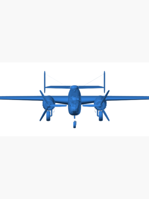 B-25 Mitchell Bombacı Uçağı 3D Baskı STL