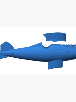 Albatros D.Va Birinci Dünya Savaşı Savaş Uçağı 3D Baskı STL