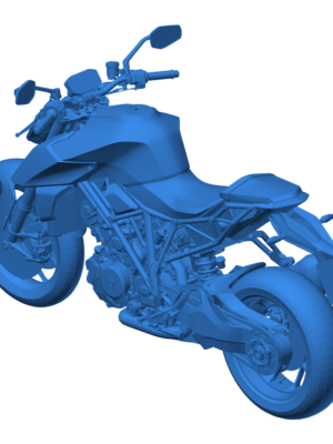 KTM 1290 Super Duke R 2019 Motosiklet 3D Baskı STL