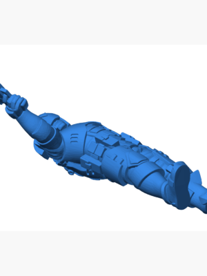 Prosecutor Harsh Motosiklet Figürü 3D Baskı STL