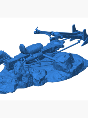Star Wars İmparatorluk Speeder Bike 3D Baskı STL