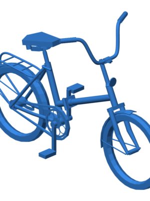 Kama Motosiklet 3D Baskı Modeli STL