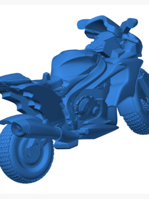 Batgirl Motosiklet Üzerinde Figür – Komple Set 3D Baskı STL